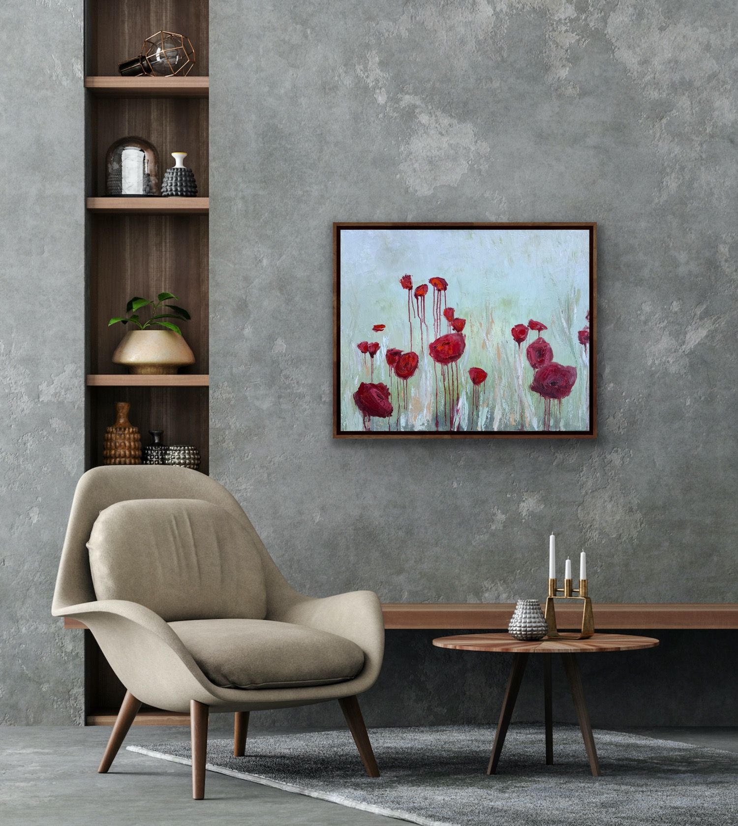 Poppies Weeping