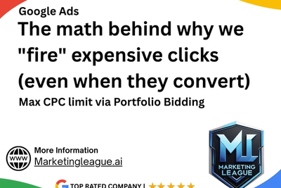 The math behind why we "fire" expensive clicks (even when they convert)