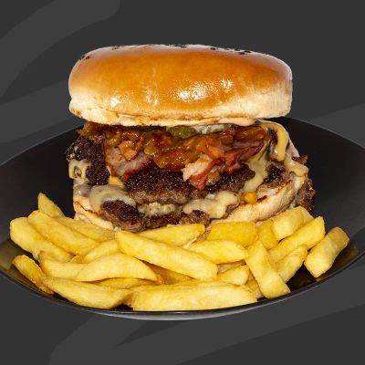 Bacon Jam Doble Cheeseburger