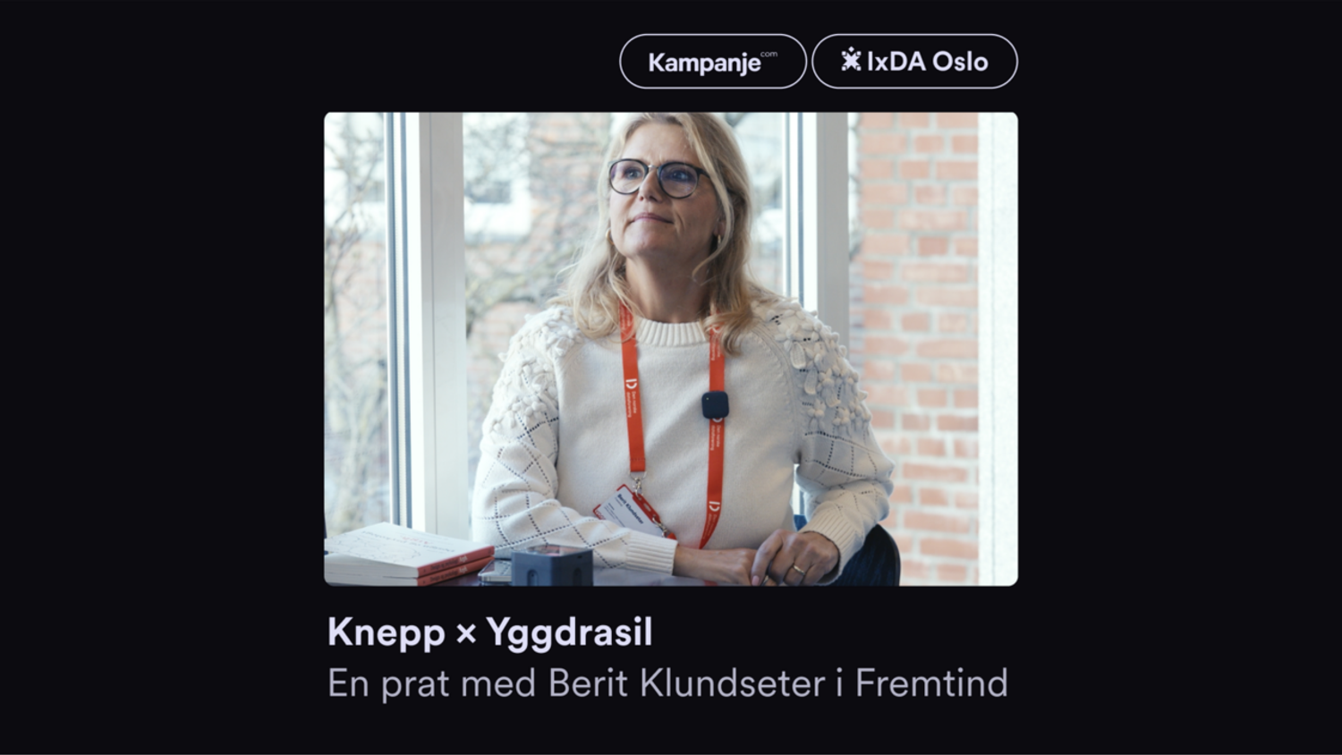 Knepp: Knepp har vært på Yggdrasilkonferansen!