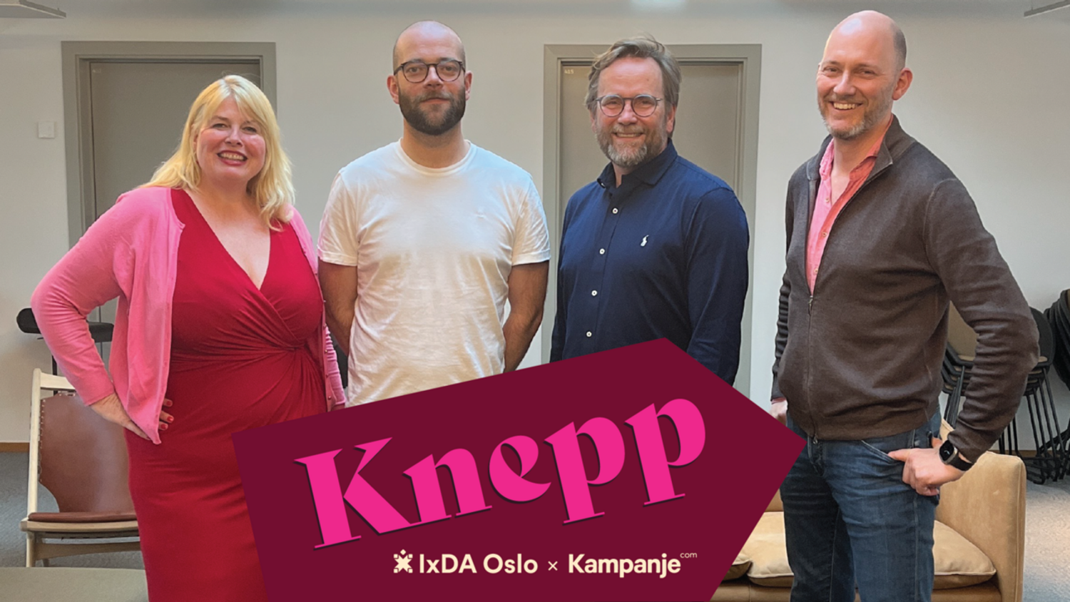 Knepp: Design og brukerperspektiv som en del av byutviklingen - En prat med Eyvind Brox og Lasse Pedersen Skilbrei