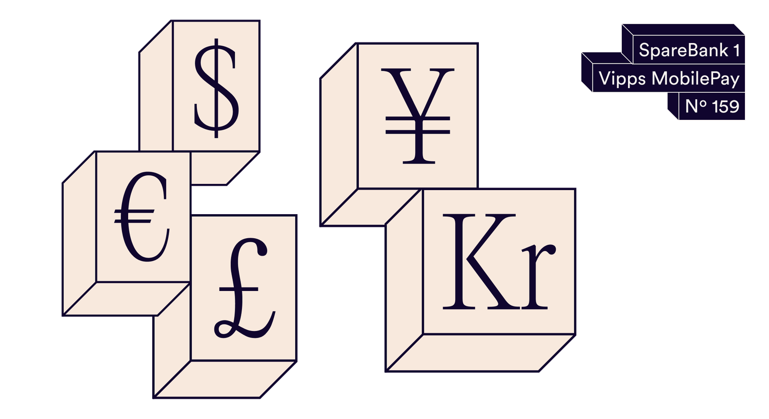 Abstract image showing the names of different currencies