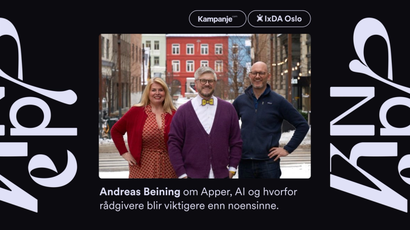 Knepp: Fra Parkteateret til Try: Apper, AI og hvorfor rådgivere blir viktigere enn noensinne