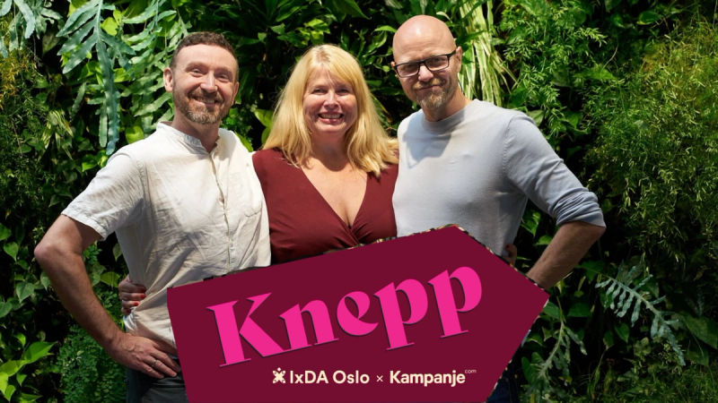 Knepp: AI + UX = Sant