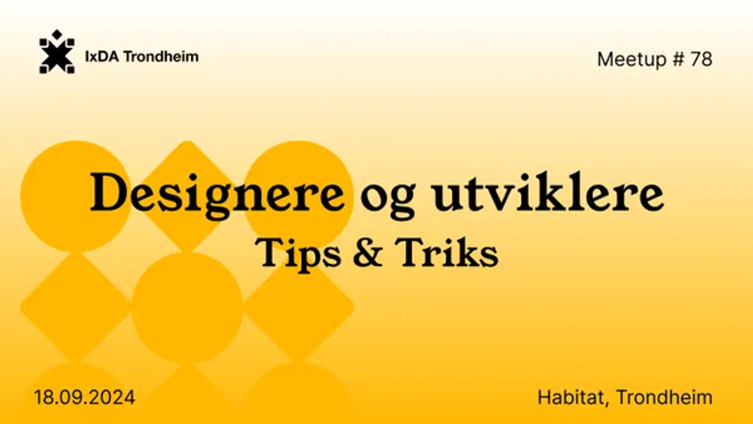 Designere og utviklere: tips og triks