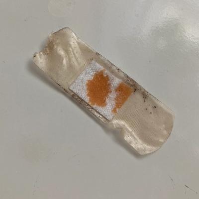 soiled Band-Aid