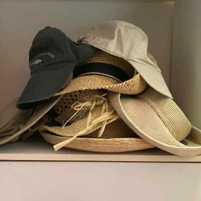 stack of hats