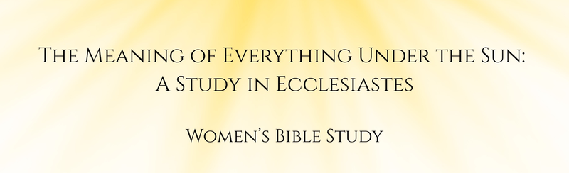 Women's Fall Bible Study