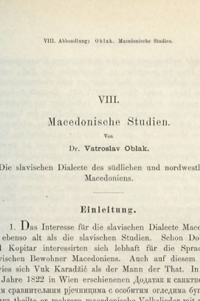 Cover of Macedonian Studies: The Slavic Dialects of Southern and Northwestern Macedonia