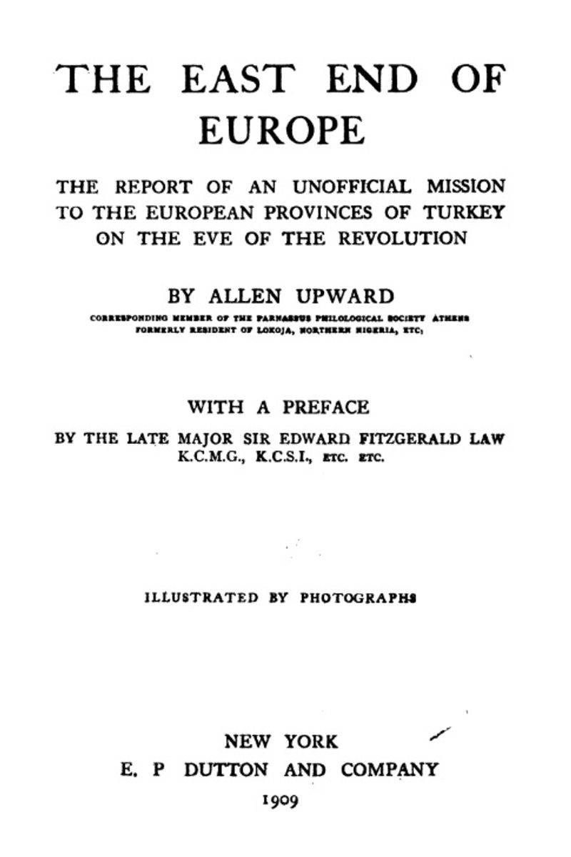 Cover of The East End of Europe