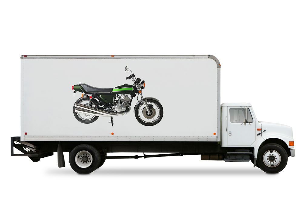 motorcycle on road