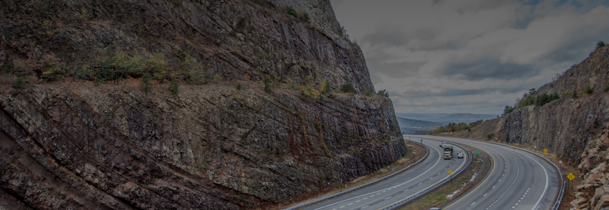 Open highway in Maryland