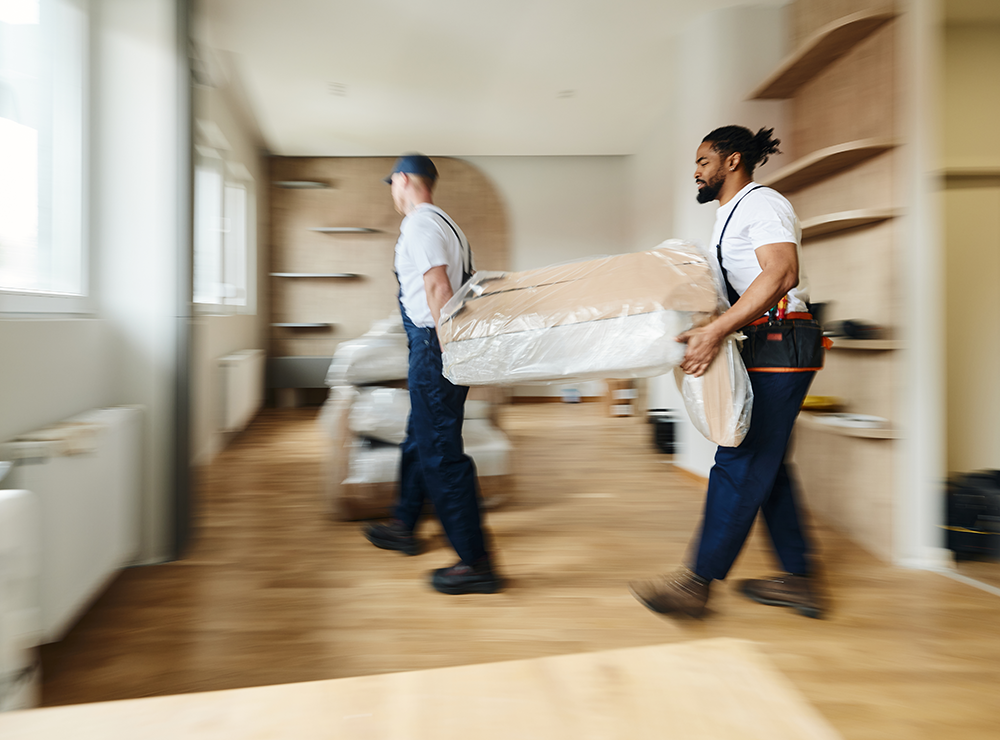 movers in a home