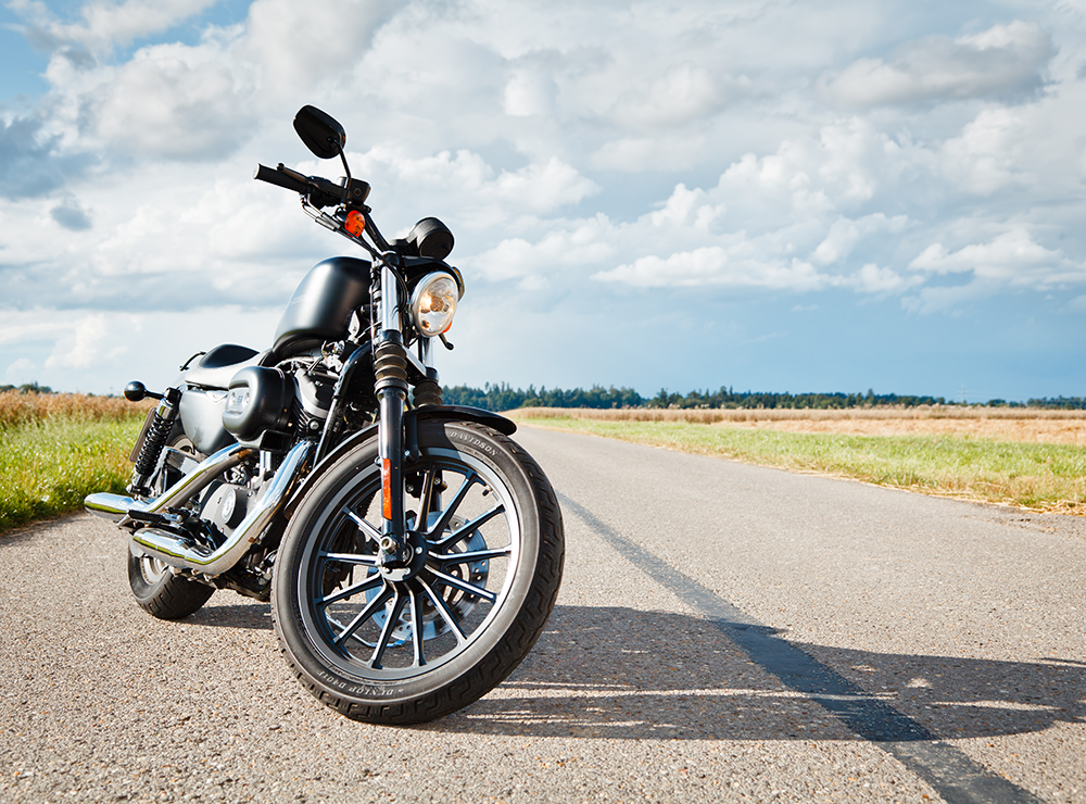 motorcycle on road