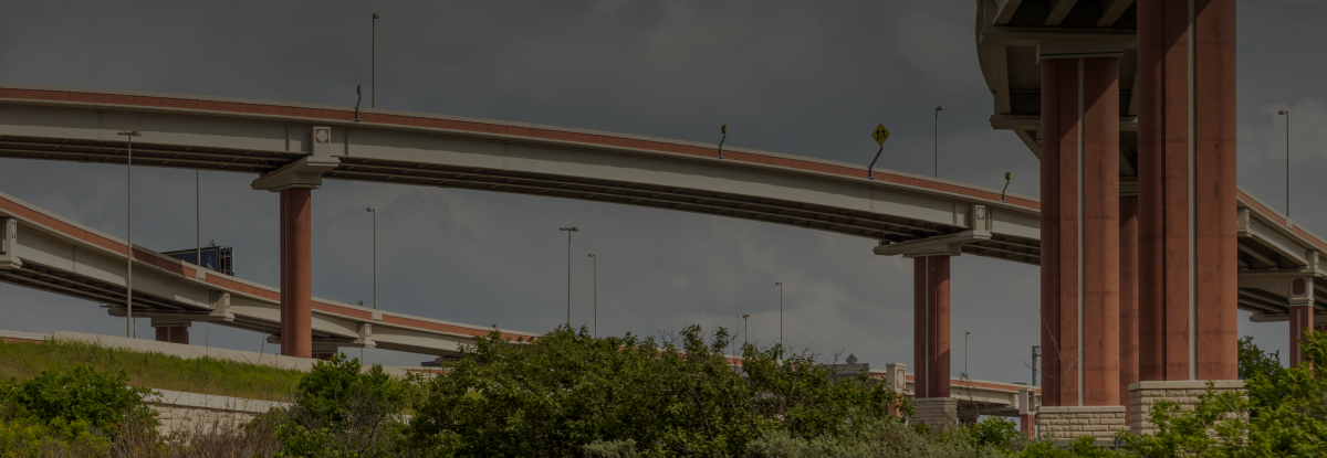 Highway in downtown San Antonio