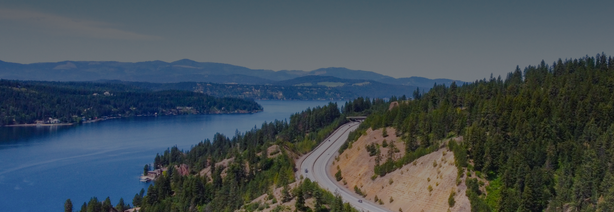 Open highway in New Mexico