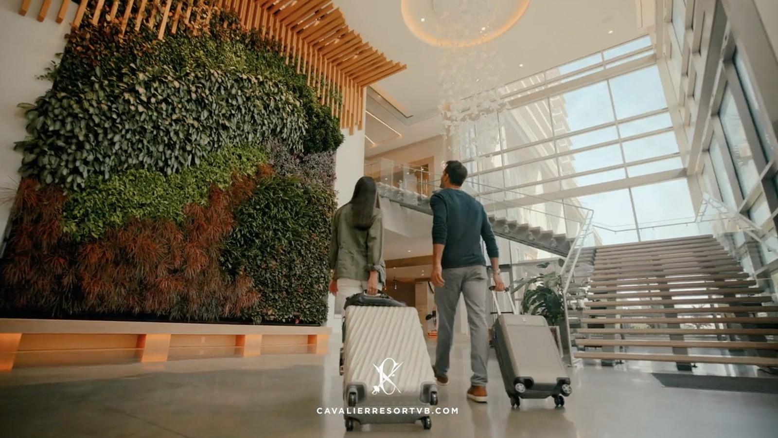 Still shot from the Cavalier Resort - Fall Campaign commercial