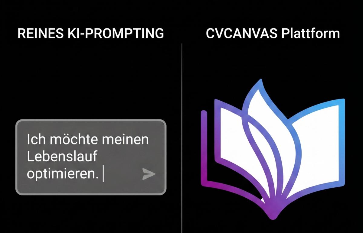 Warum CVCanvas und nicht einfach nur ChatGPT?