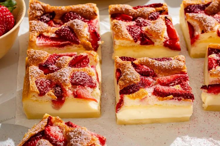Strawberry Magic Cake Is Light, Creamy, and Impressive