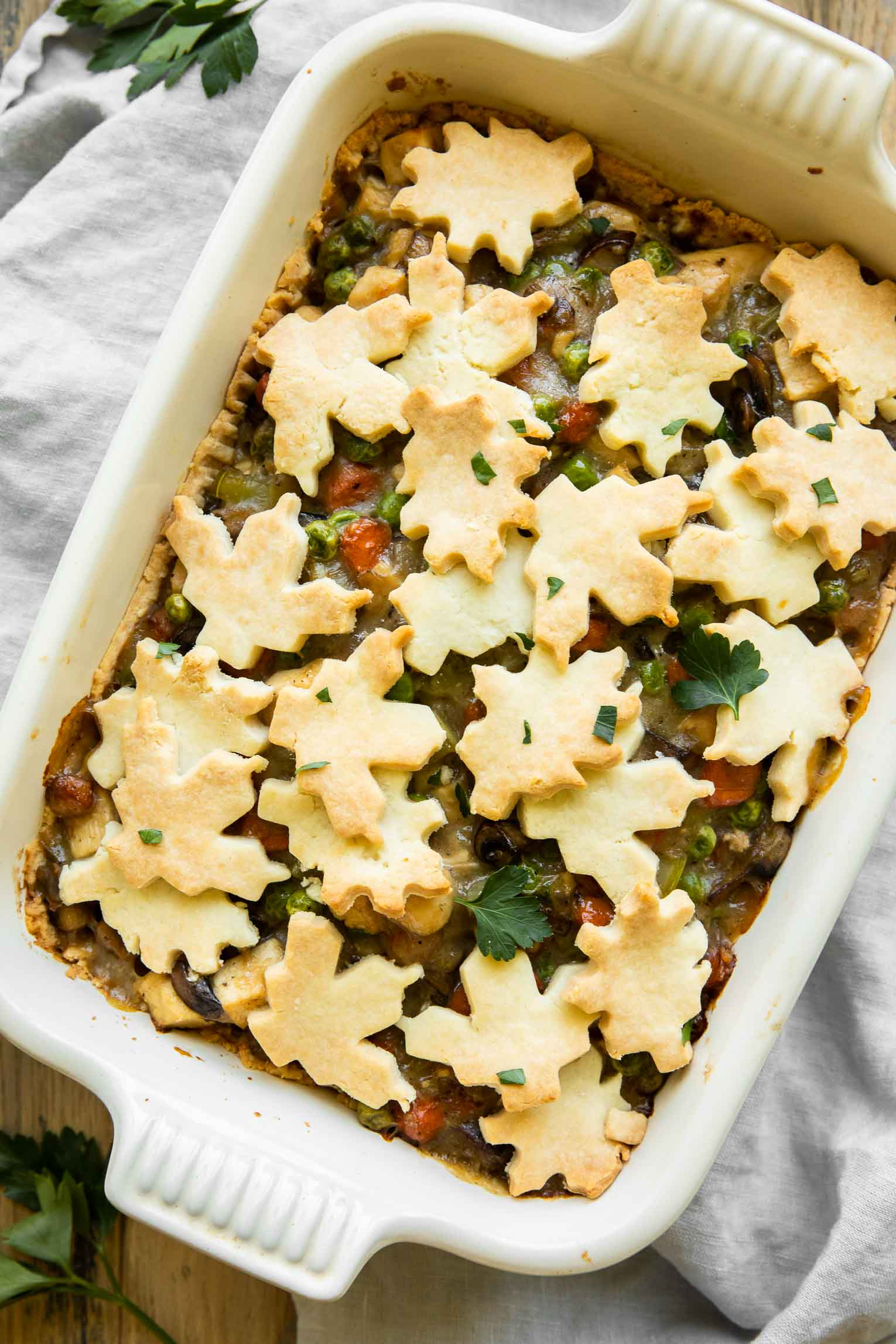 Chicken Pot Pie Casserole