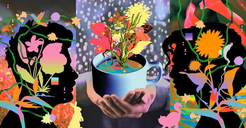 Roseland Garden Party (Mural Illustration)