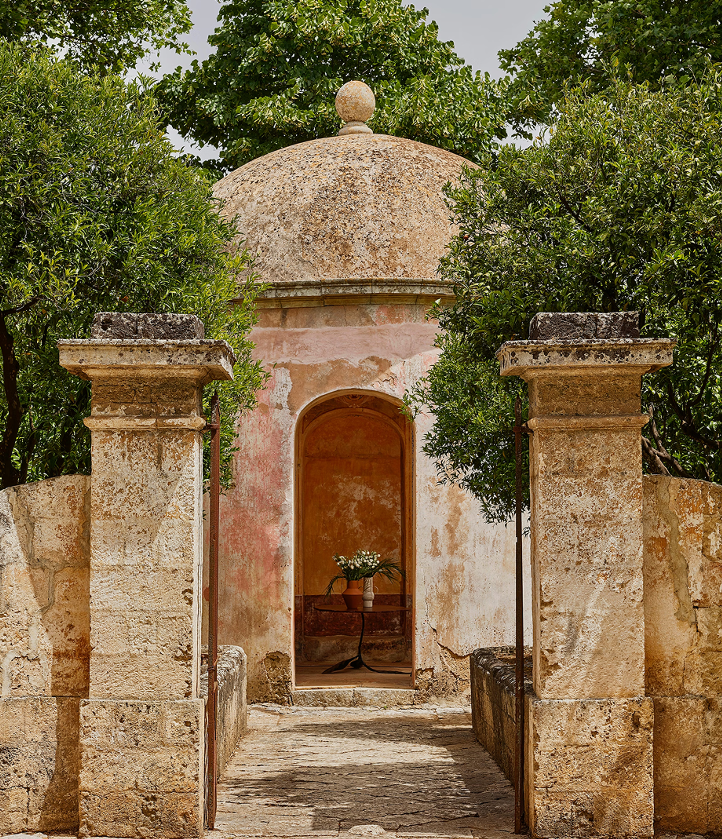 The textures of both ancient and modern Italy underpin the visual language.