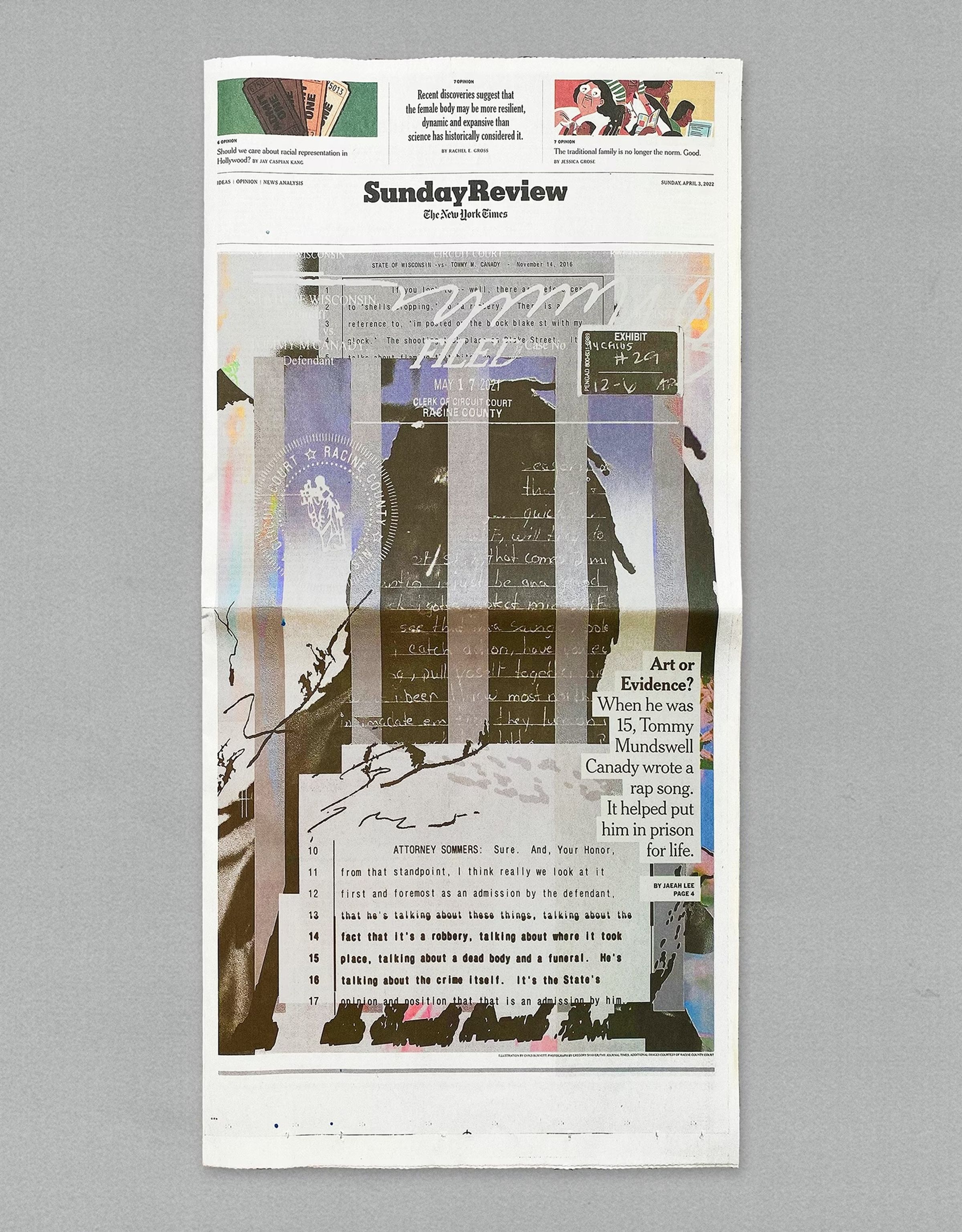 Art or Evidence? (The New York Times)