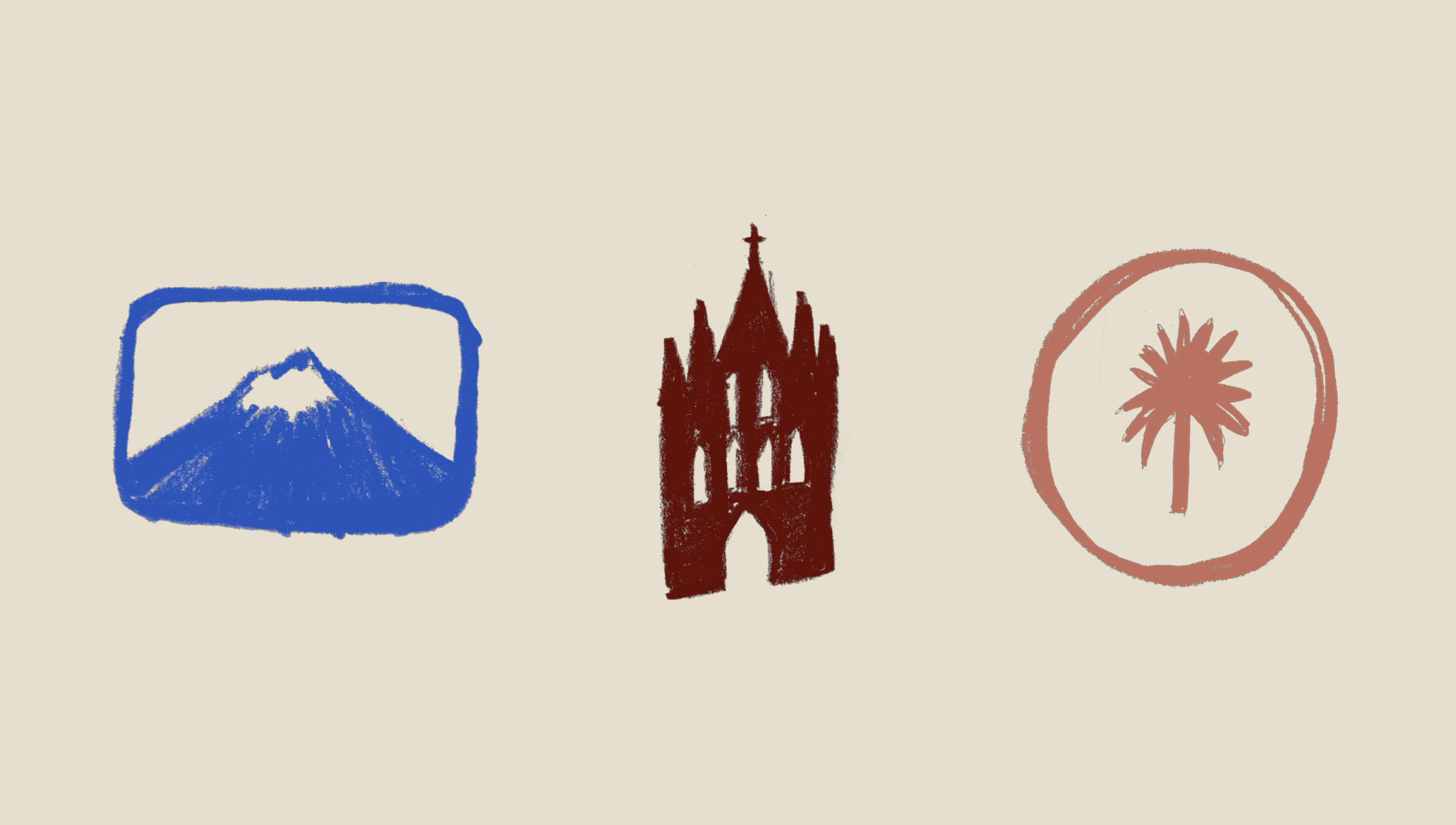 Our series of bespoke icons, stamps, and marks