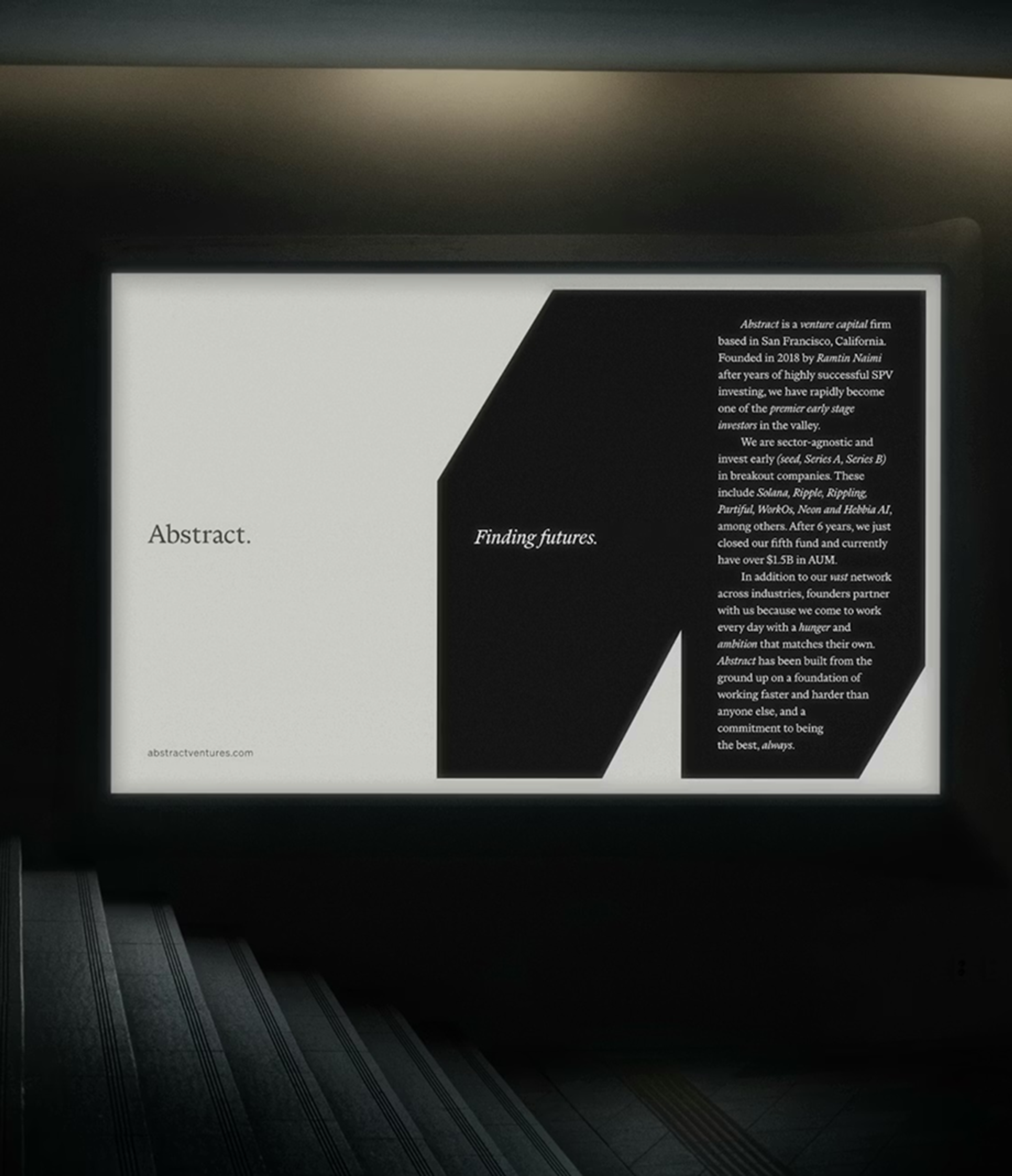 The visual system blends clarity of purpose with elegance in expression