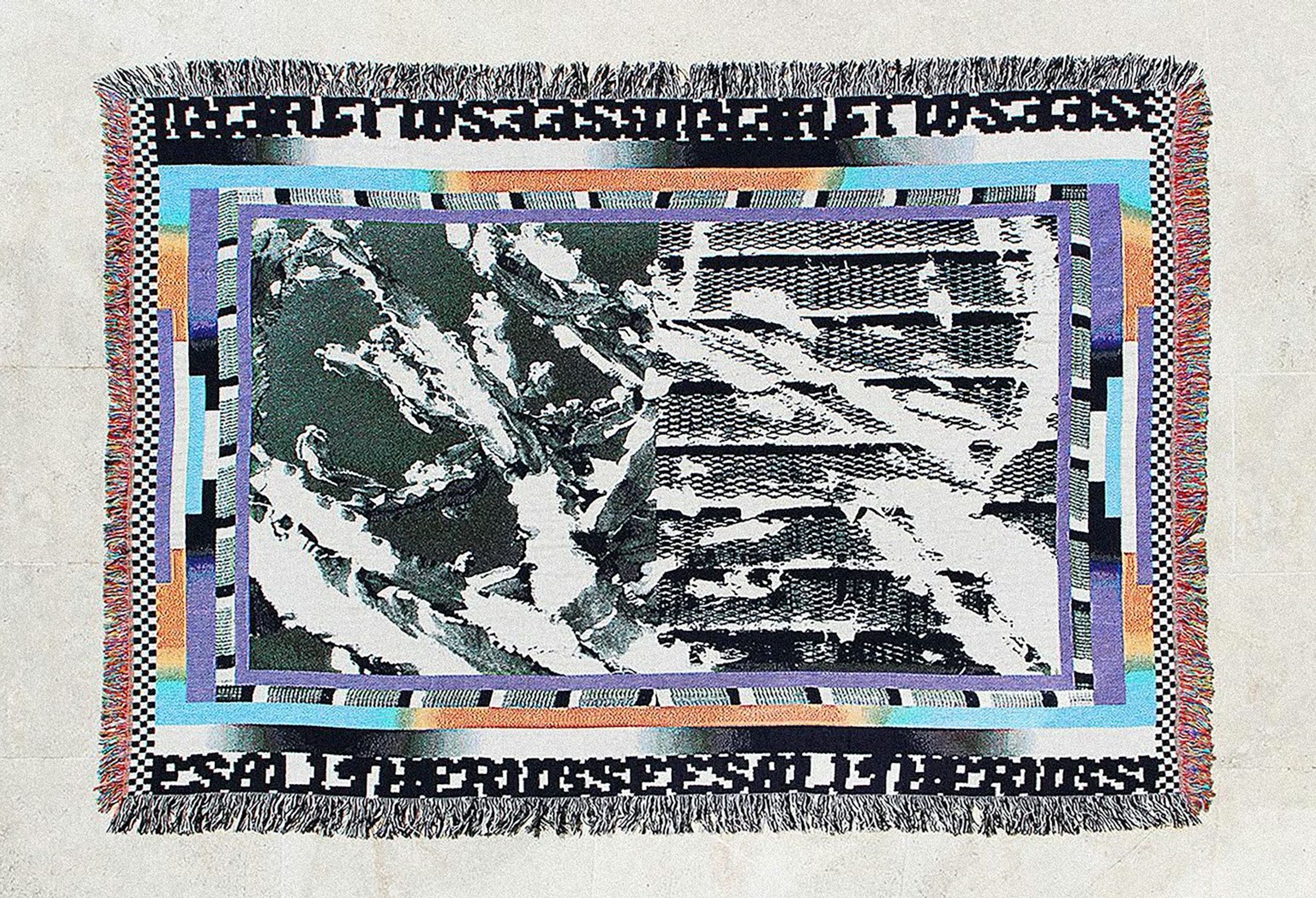 The Rug Sees All (Woven Tapestry)