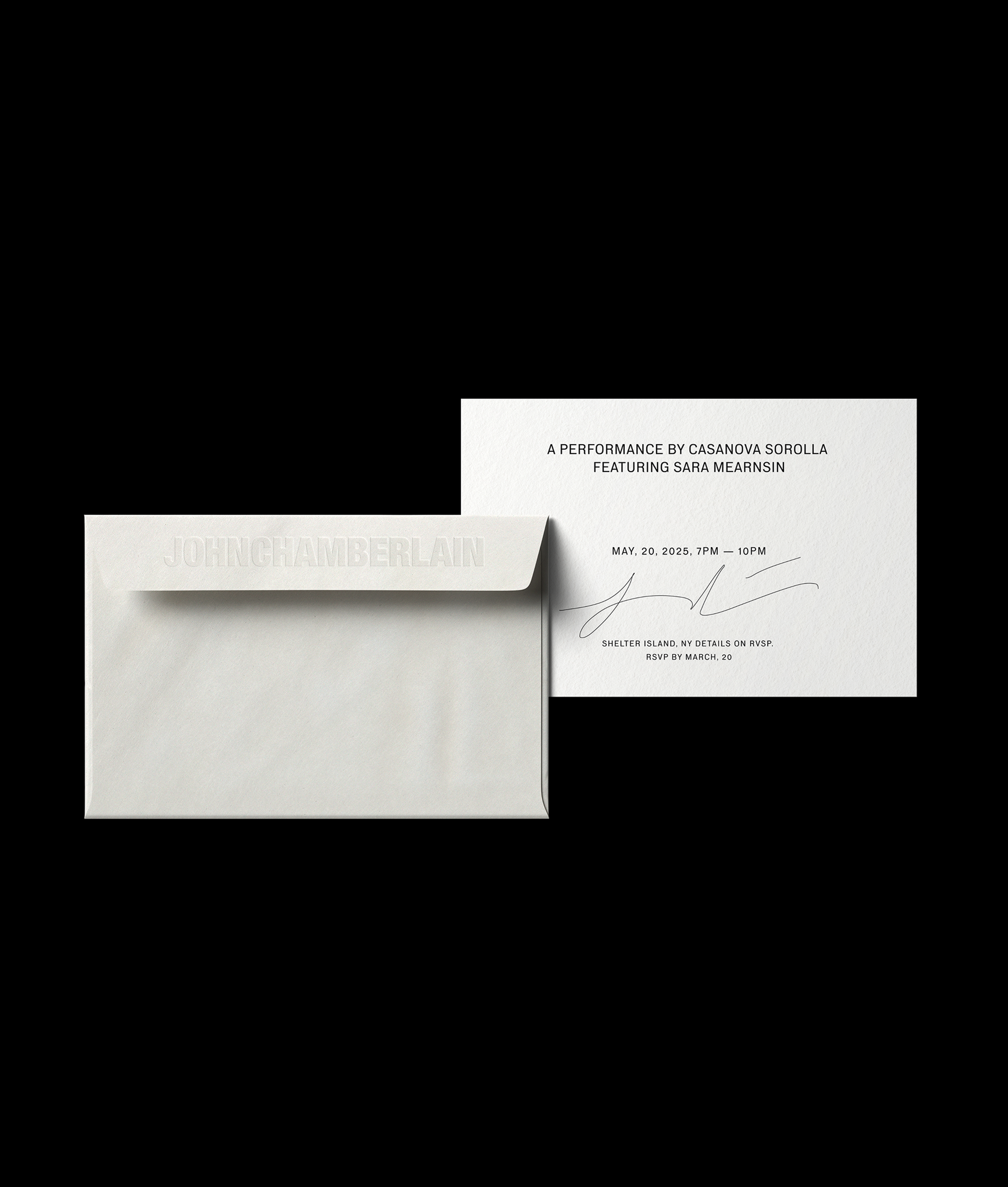 The branding foregrounds disciplined layouts, and a restrained material palette