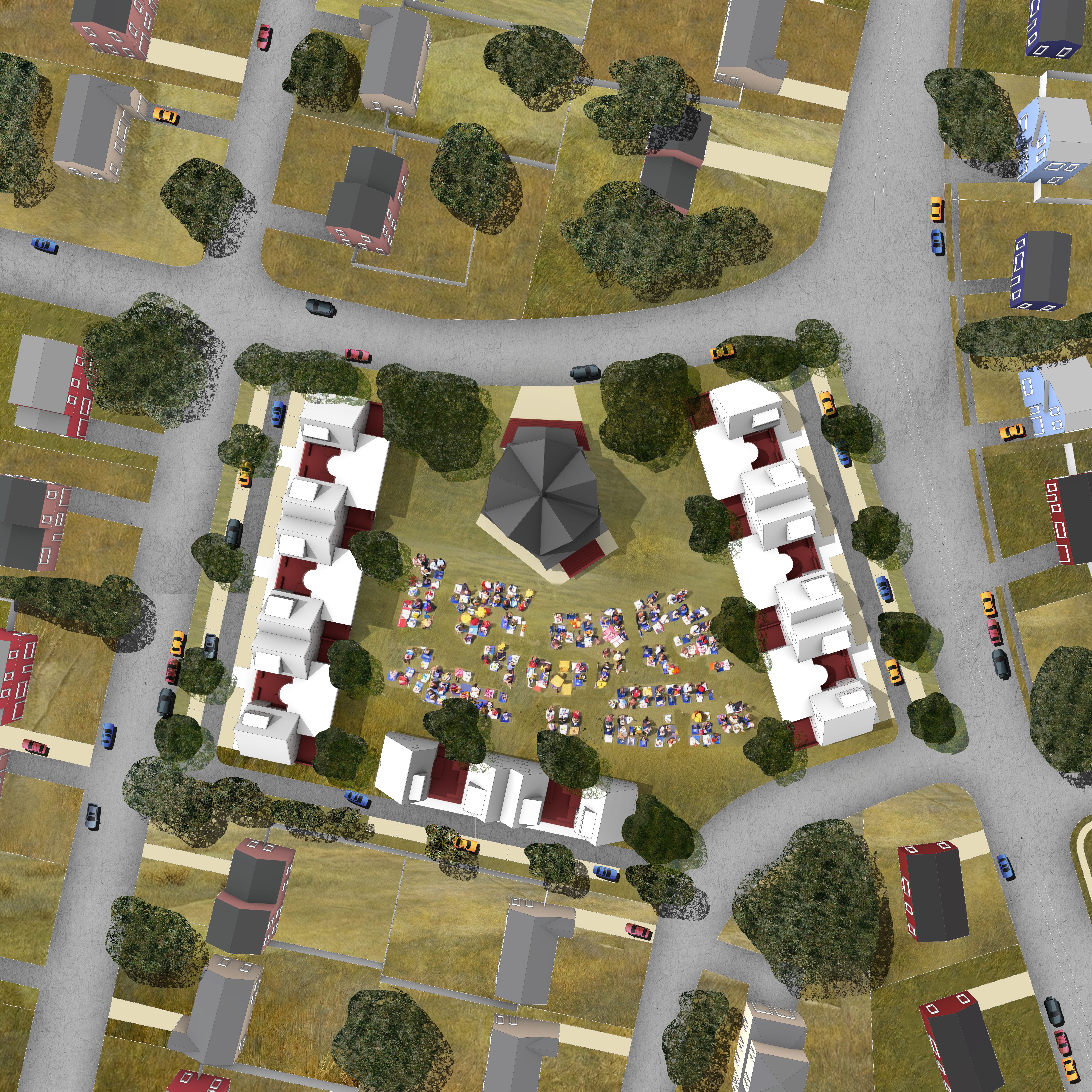 suburban object