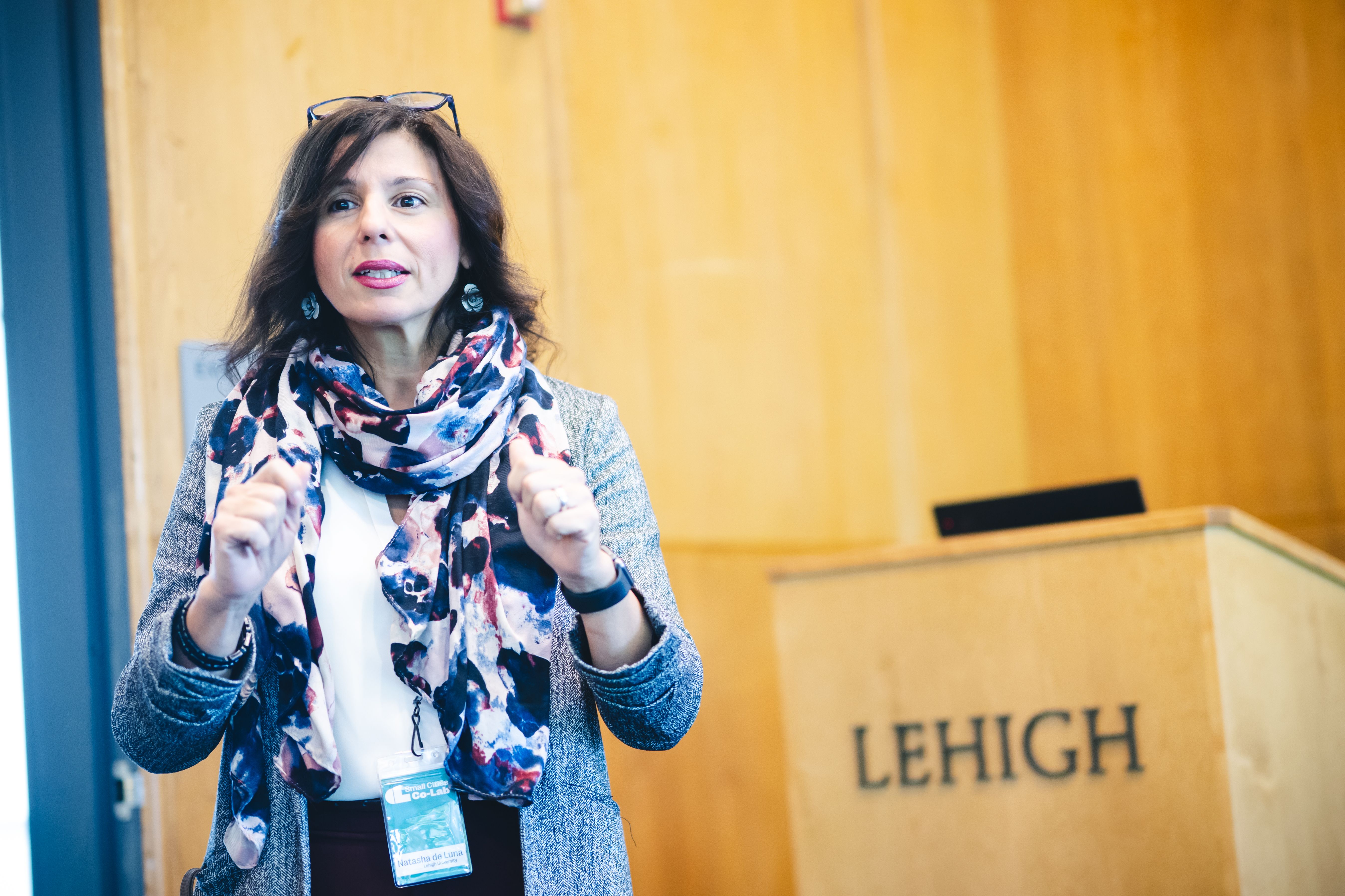 Small Cities Co-Lab 2025 Natasha de Luna, Lehigh University College of Arts and Sciences.