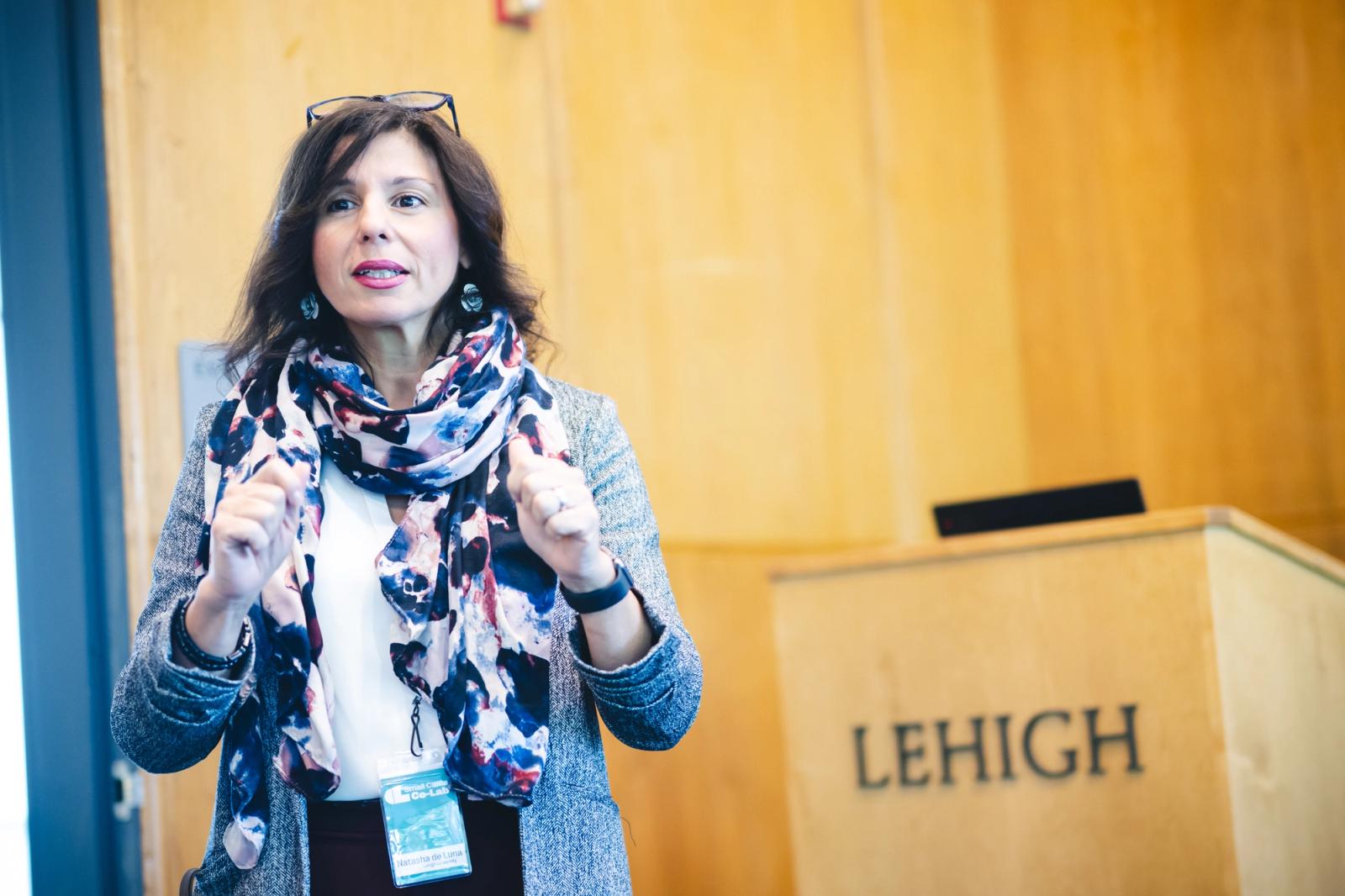 Small Cities Co-Lab 2025 Natasha de Luna, Lehigh University College of Arts and Sciences.