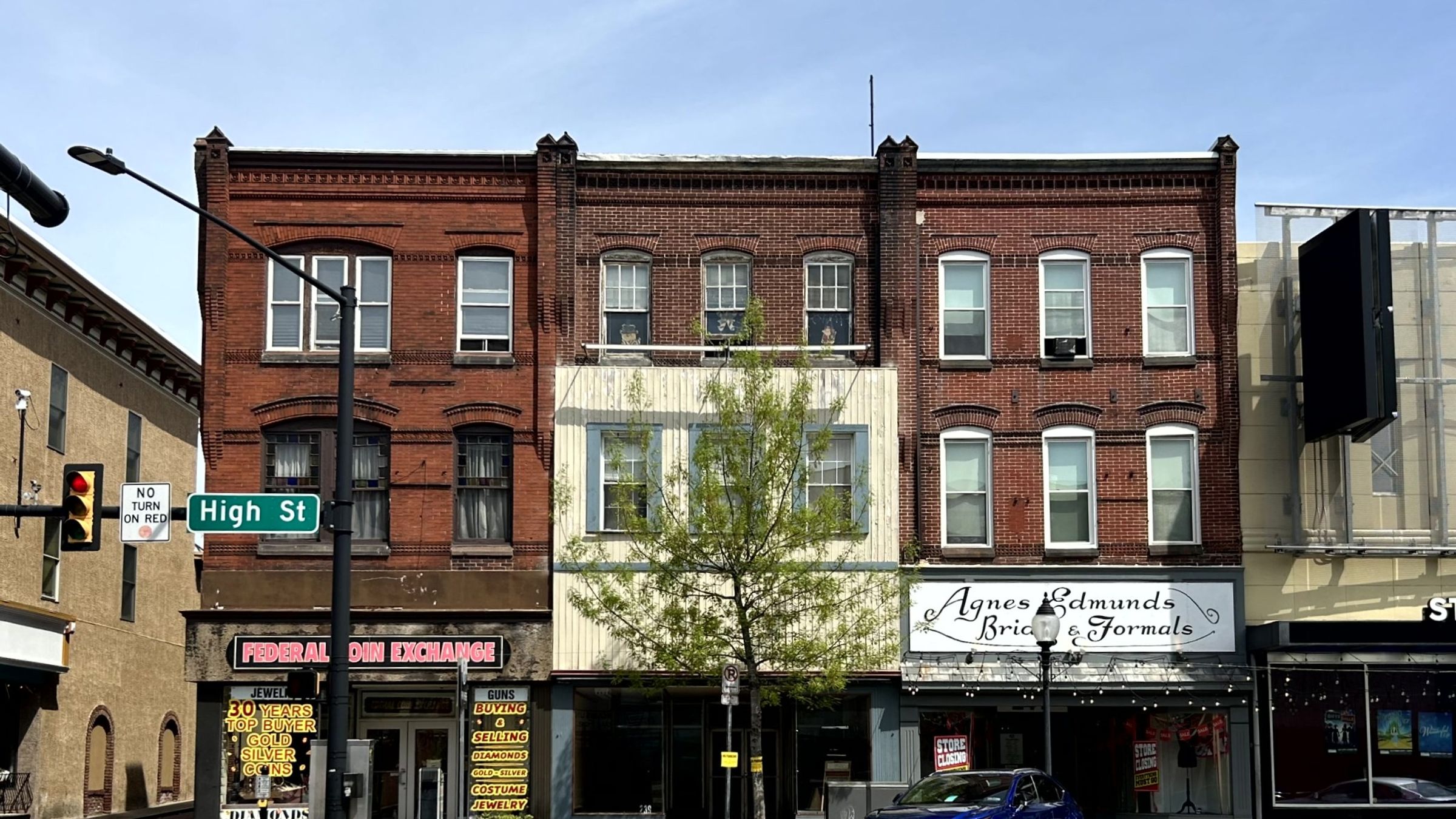 High Street in Pottstown, PA