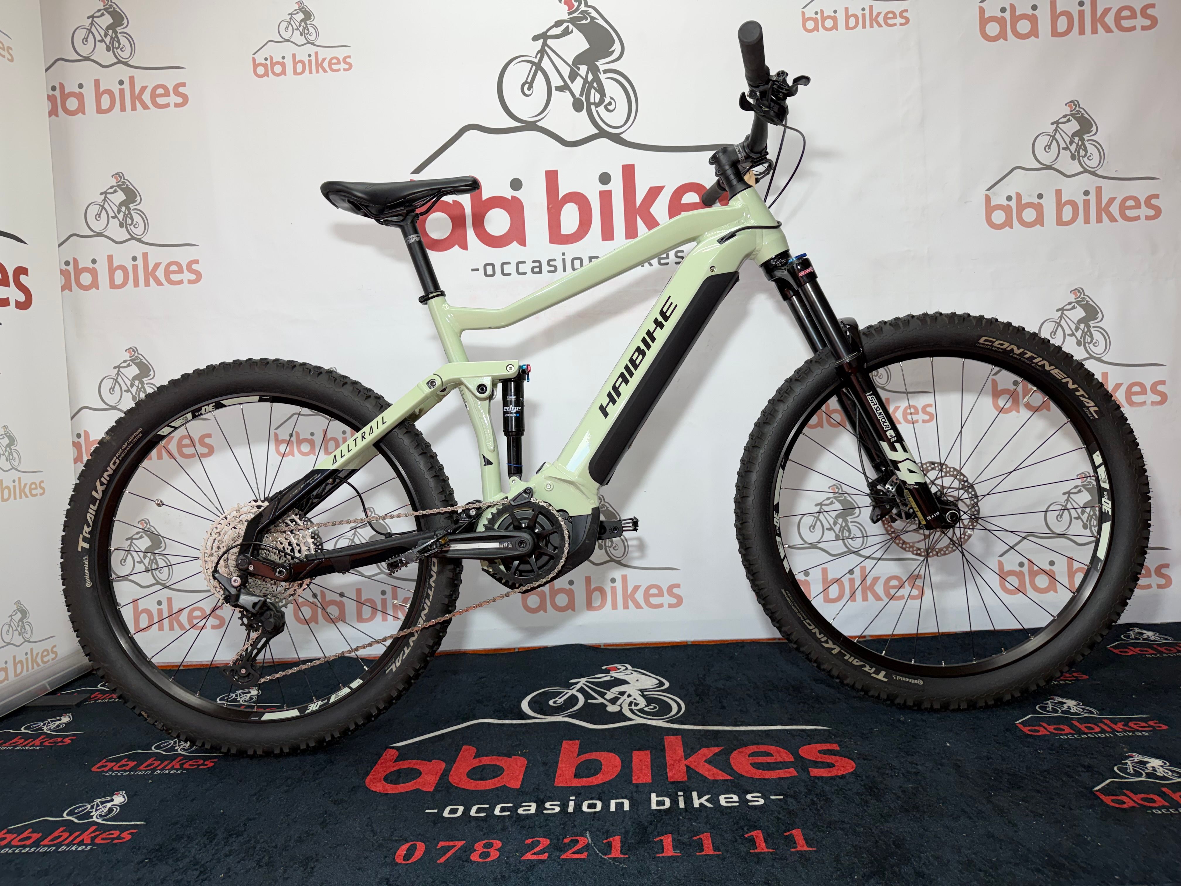 NEUWERTIG! Haibike AllTrail 4, 630WH, GARANTIE! Top Fully