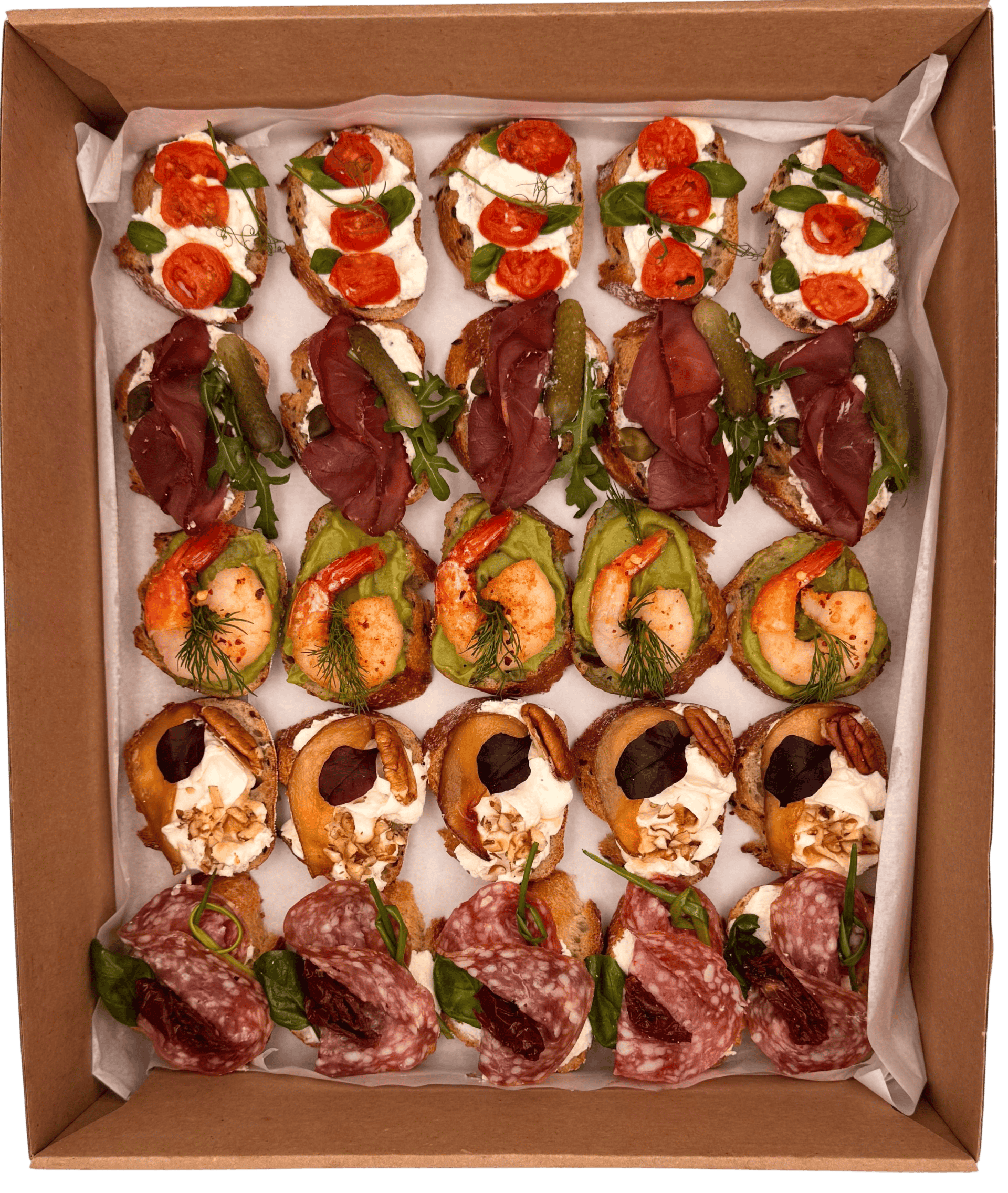 Box Mini Kanapeczki - otwarty