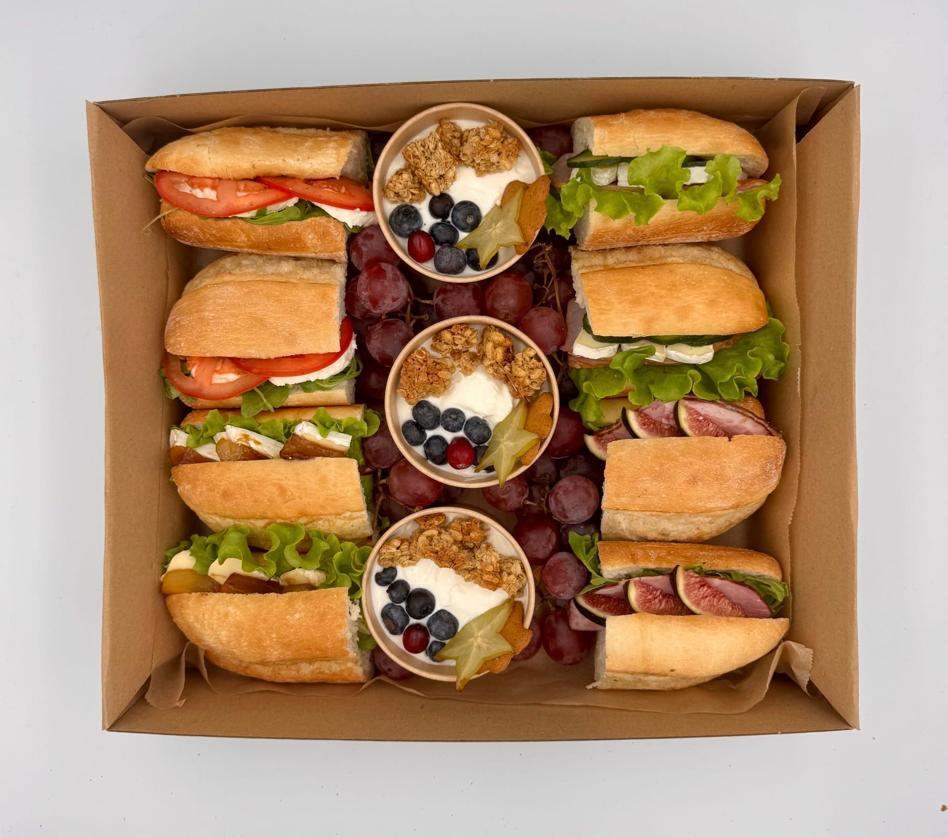 Box śniadaniowy – Ciabatta - otwarty