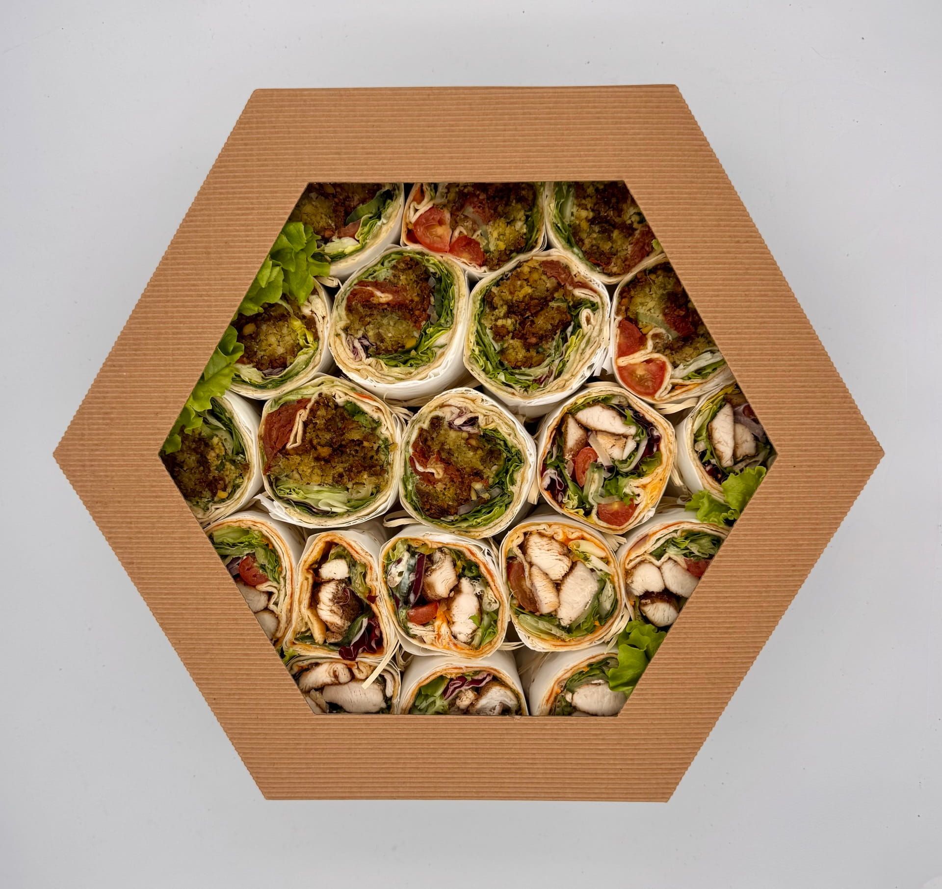 Wrap Box – kurczak & krewetka