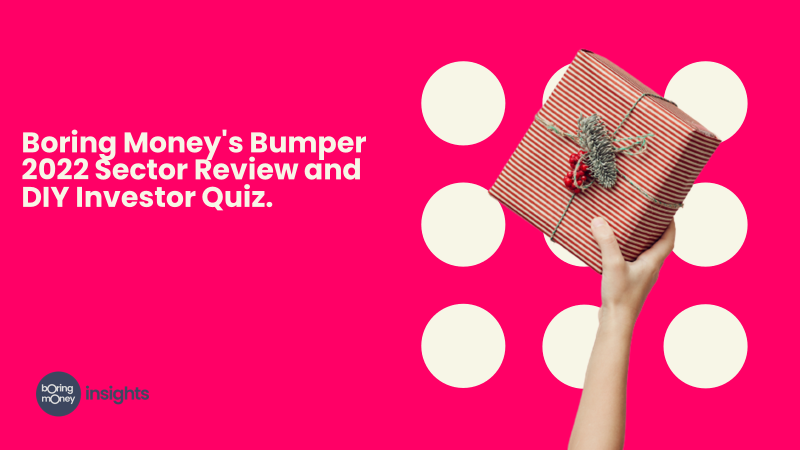 Boring Money's Bumper 2022 Sector Review and DIY Investor Quiz