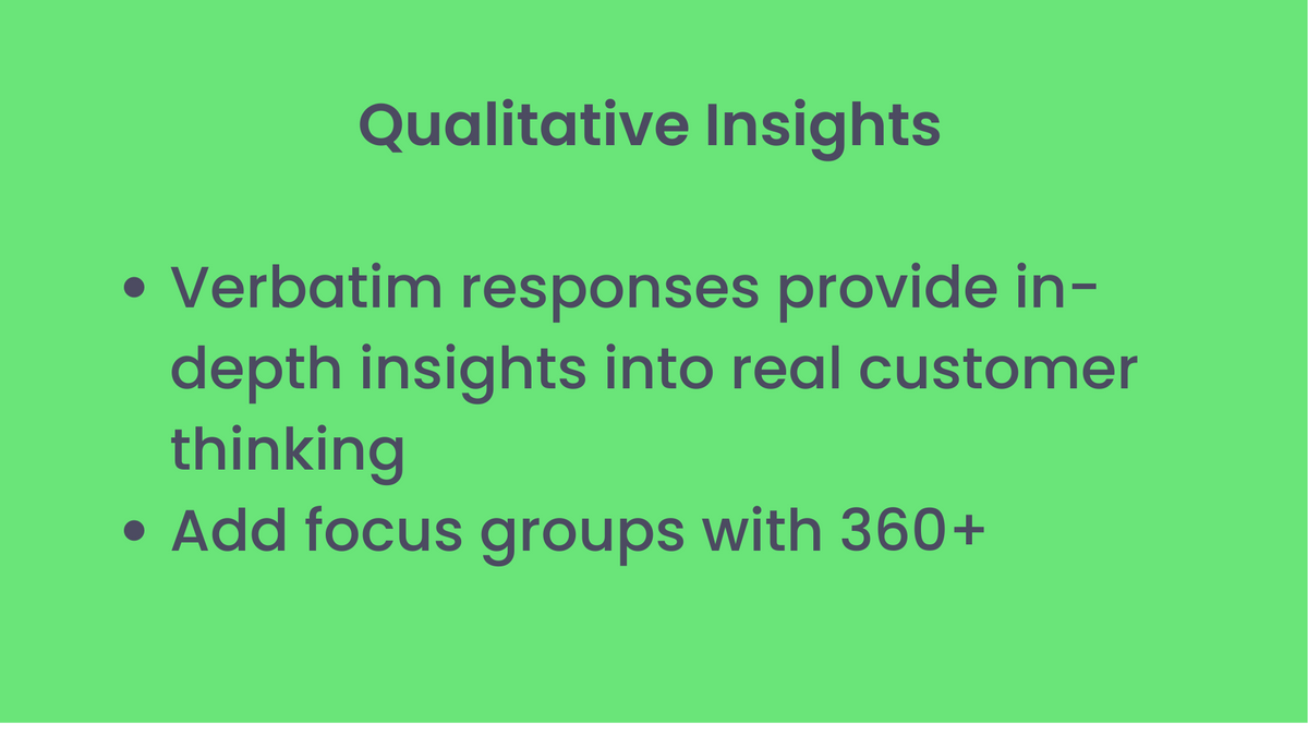 Qualitative Insights