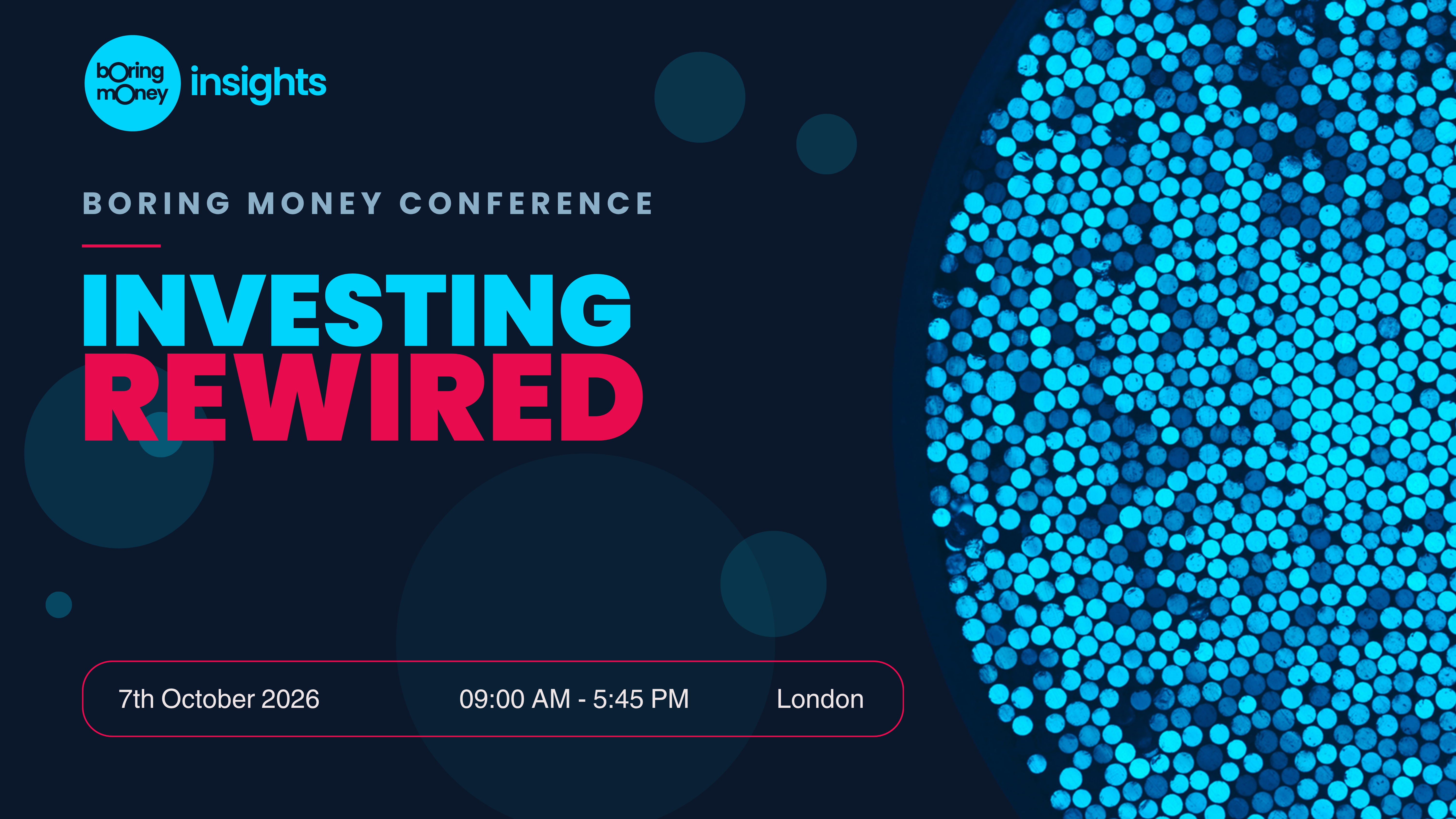 Boring Money Conference 2026