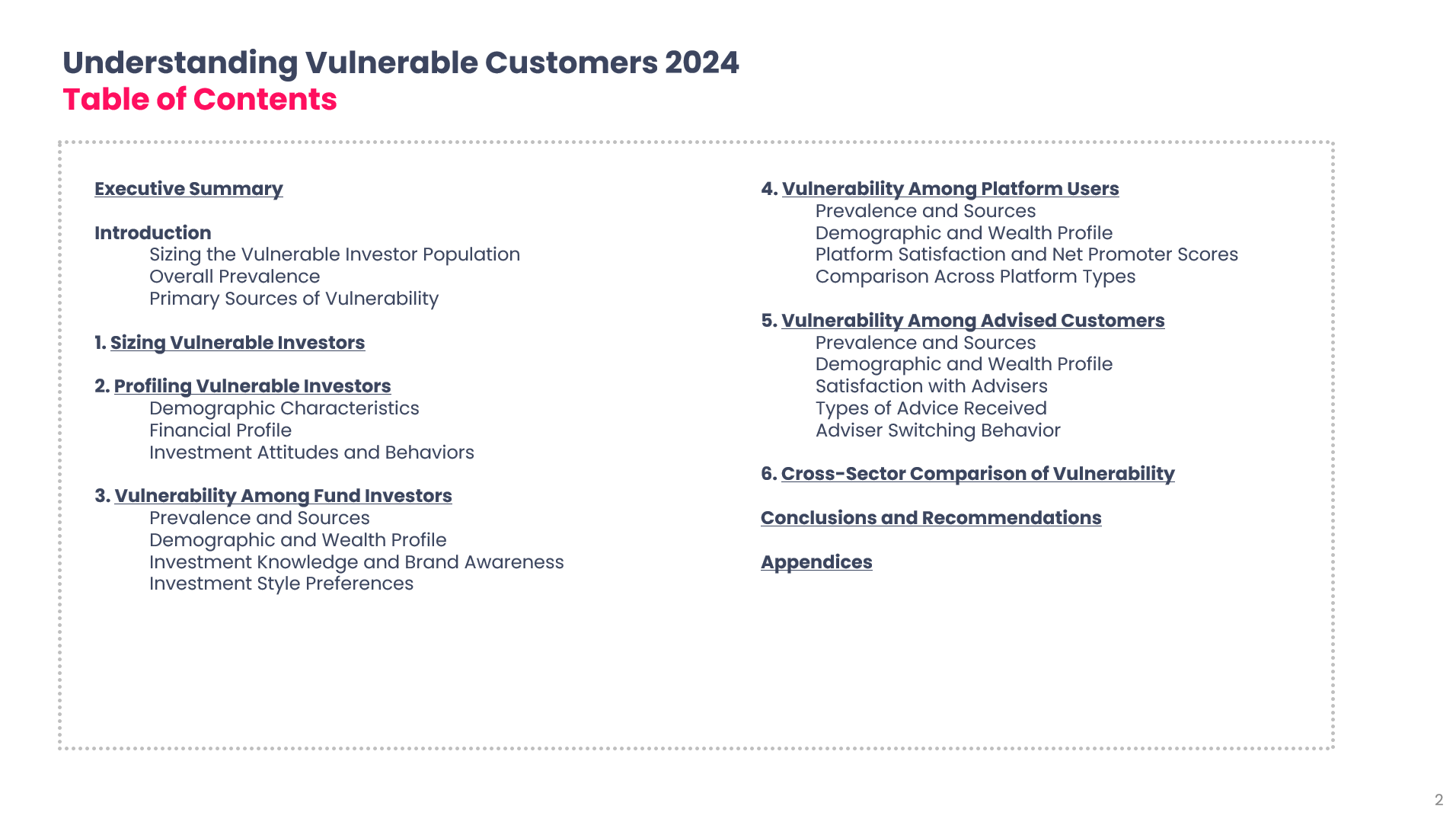 Understanding Vulnerable Customers 2024 | Boring Money Business