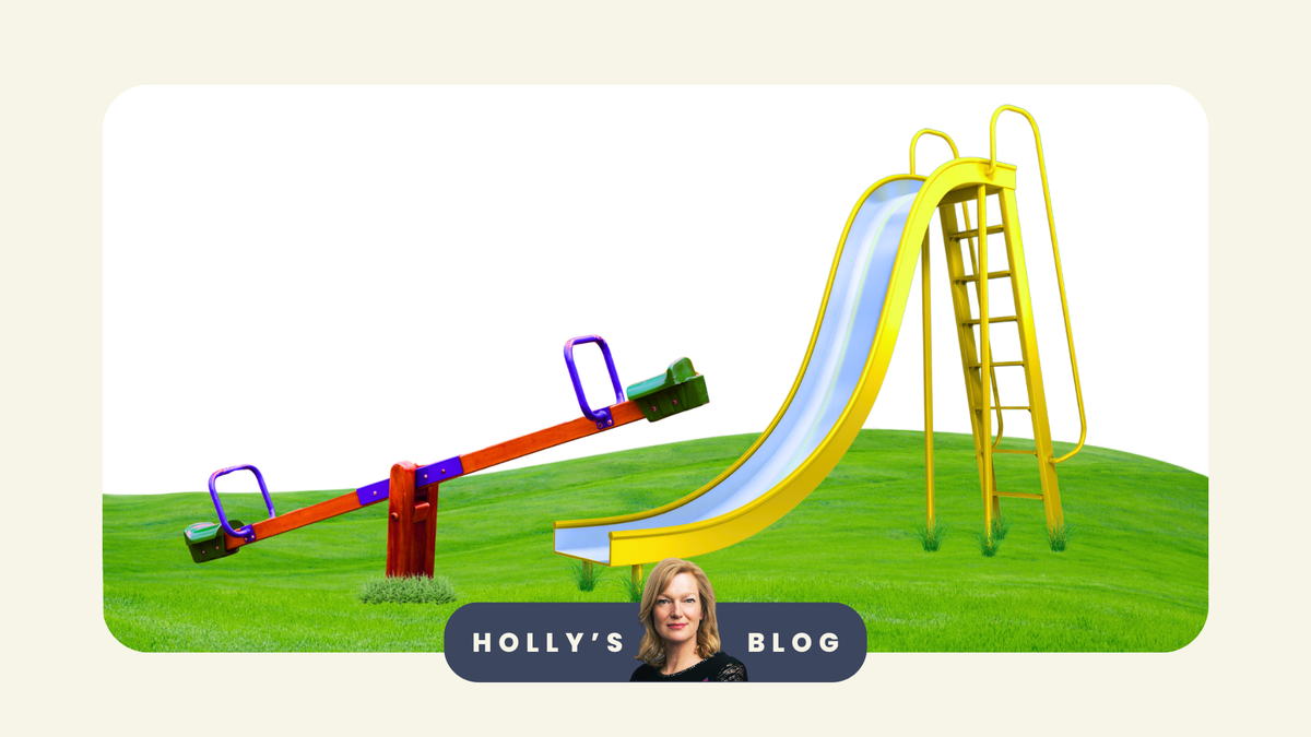 Economic seesaws and stock market slides