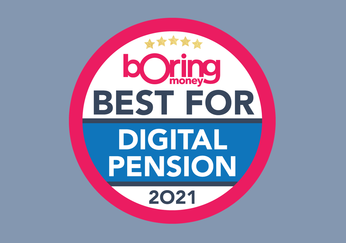 Best Buys 2021: Best for Digital - Pensions