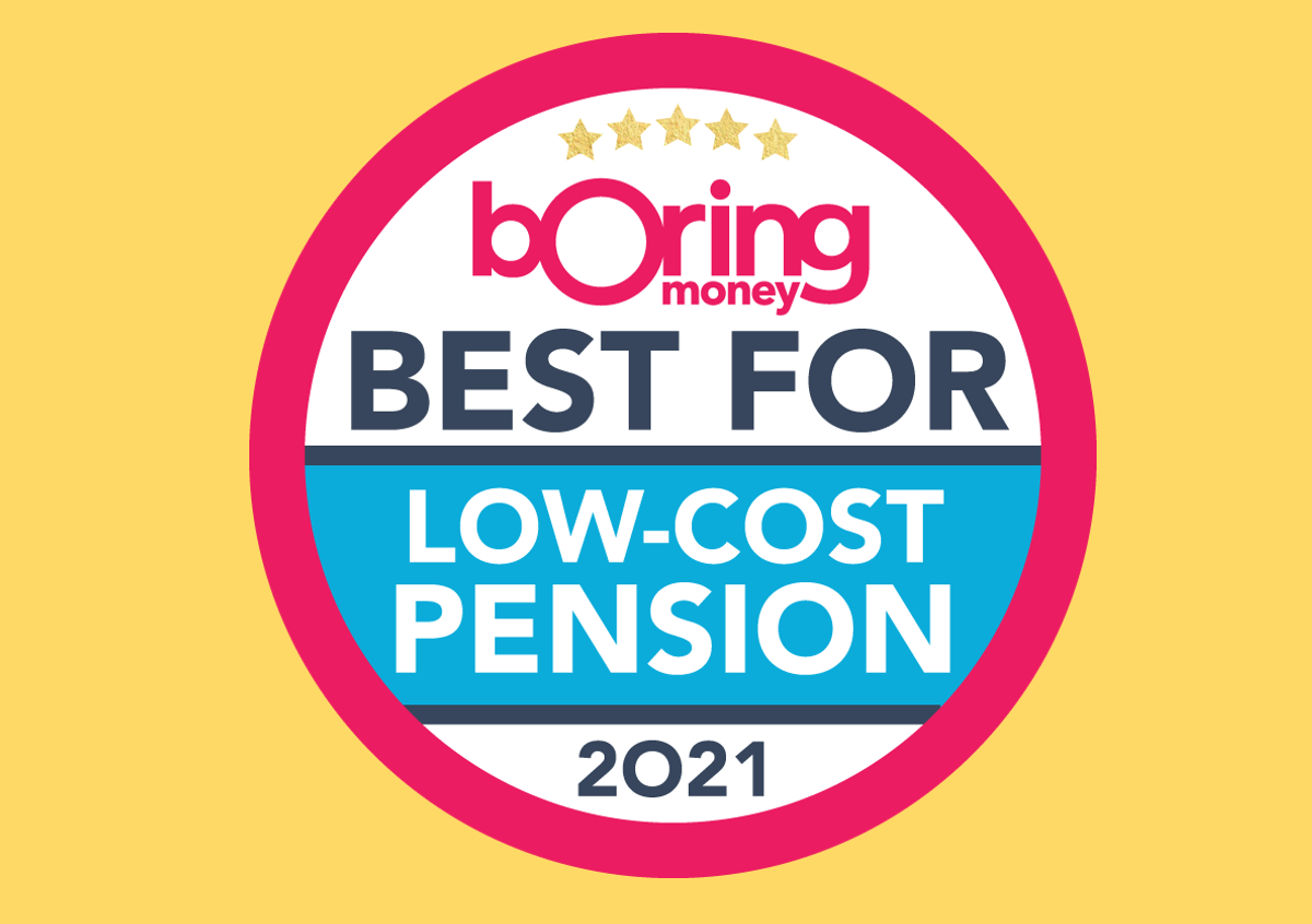 Best Buys 2021: Best for Low Cost - Pension