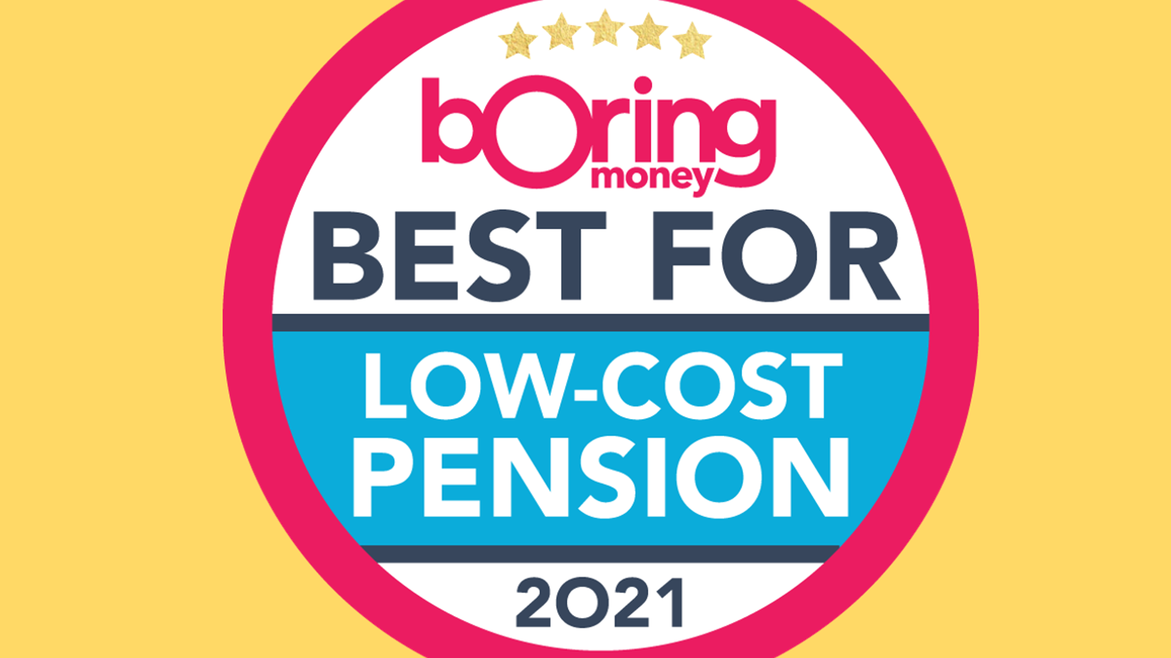 Best Buys 2021: Best for Low Cost - Pension
