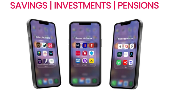 Savings, investments, pensions