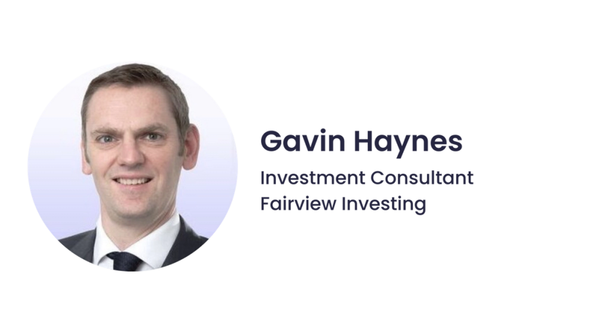 Gavin Haynes on passive ETFs for tough times ahead
