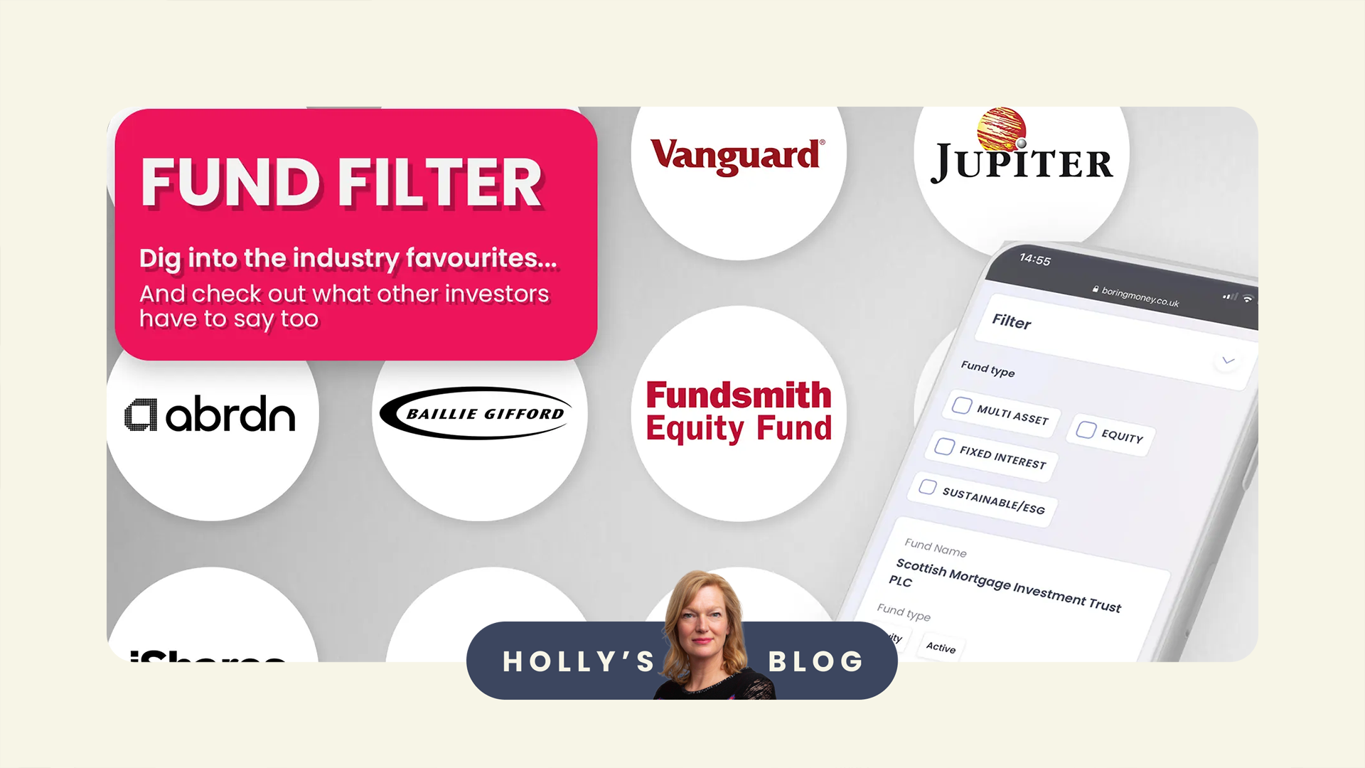 Holly's Blog: Our brand new Fund Filter